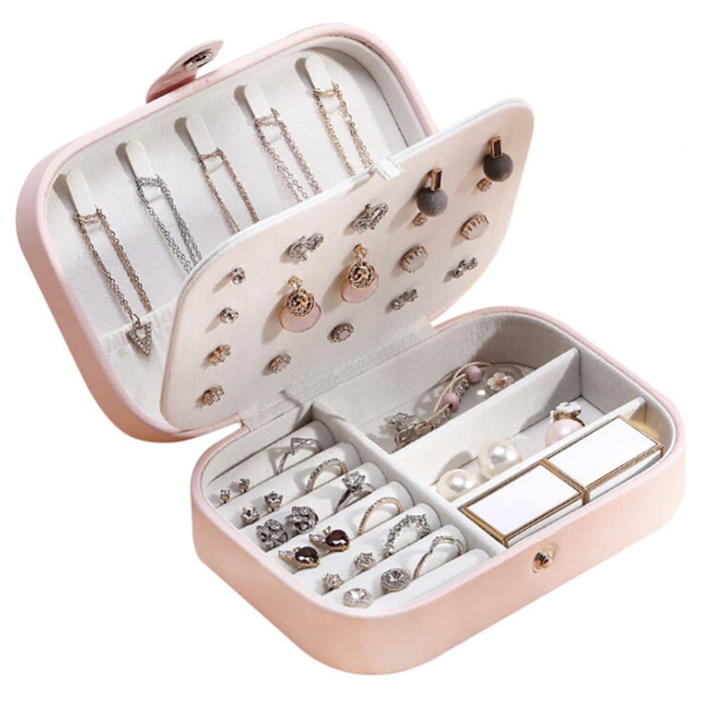 Details about   Small Necklace Earring Pendent Box Jewelry Display Case Storage Organizer Holder