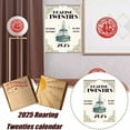 YUEtays 2025 Roaring Twenties Calendar Wall Calendar,2025 TS Lyrics