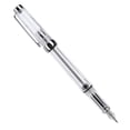 thumbnail image 2 of Fountain Pen, Large Capacity Design Refillable Fountain Pen High Transparent Plastic Nib Ink Pen Present for Holidays Christmas Birthdays All Occasions, 2 of 7