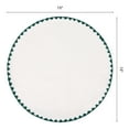 thumbnail image 6 of Farmhouse Placemats Set of 6 Placemats for Dining Table Decor Indoor Washable Kitchen Table Mat Green Line 15inch, 6 of 6