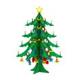 thumbnail image 2 of HUASHENG Three- Wooden Educational Children's Handmade Adult Christmas Toy Educational 3D Puzzle Model Building Puzzle Toy, 2 of 5