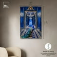thumbnail image 5 of Art Remedy Modern Tiger Art Canvas, 30" x 45", Gallery Wrapped, Peacock Lobby, 5 of 7