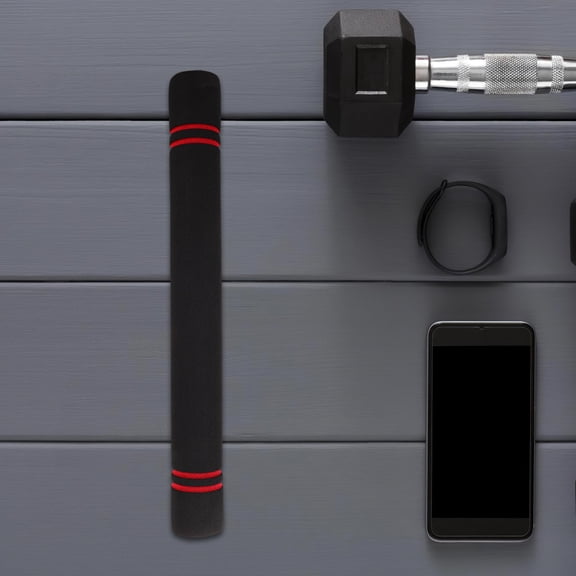 Baluue Black Steel Dumbbell Connector Bar for Secure and Stable Strength Training Workouts