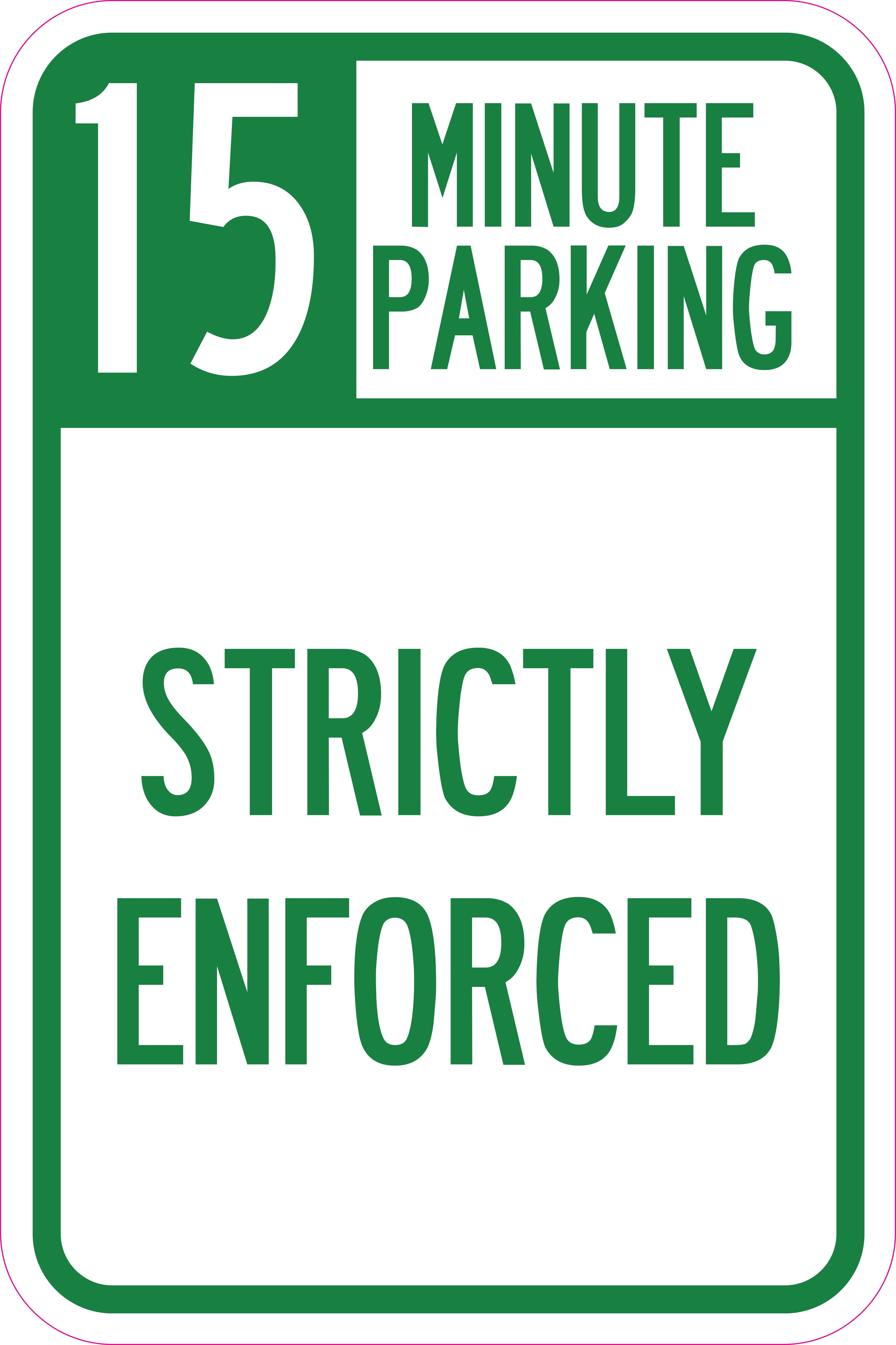 Visitor Parking Only Estacionamiento para Visitant 18 x 24 Heavy-Gauge Aluminum Rust Proof Parking Sign Made in The USA Protect Your Business & Municipality 