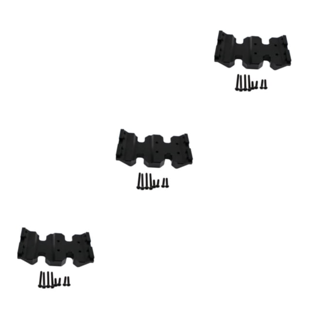 VONKY Easy To Install Aluminum Alloy Gear Box Mount Holder For ECX 1/12 Rc RGT 136100 black 3Set
