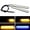 blue and yellow, variant on dual color motorcycle LED modified lights water turn signal brake tail light