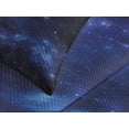 thumbnail image 4 of Ambesonne Sky Quilted Bedspread Set 3 Pcs, Space Illustration Galaxy, Queen Size, Purple Charcoal Grey, 4 of 5