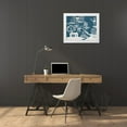 thumbnail image 4 of Alicia Ludwig 4x14 White Modern Wood Framed Wall Art Titled - Tea Room I, 4 of 5