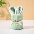 thumbnail image 3 of Antqov Bath Towel Soft Absorbent Hand Towels Small Bunny Shaped Decorative Towels for Bathroom Home Kicthen Yoga Pool Supplies Gifts, 3 of 4