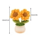 thumbnail image 2 of Jardín floral pequeño, maceta de lana, decoración interior, maceta de fieltro, maceta de lana suave, maceta para plantas, maceta de fieltro texturizado, maceta para hogar, maceta para, 2 of 8