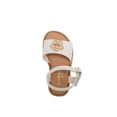 thumbnail image 3 of bebe Toddler Girl's Sandal - Comfy Dressy Shoes with Flower Medallion and Hanging Charm, 3 of 7