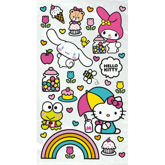 Unique Hello Kitty Hello Kitty Cello Bags, 16 Count, Party and Events Supplies