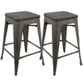 thumbnail image 1 of Tabouret de comptoir industriel Oregon, de LumiSource, 1 of 8