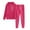 05#Hot Pink, variant on Dwralegc Sweatsuits 2pcs Sets Womens Long Sleeve Fleece Hoodies Casual Drawstring Wide Leg Sweatpant Running Fashion Fall Winter Sweatsuit with Pockets Beige 3XL