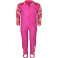 thumbnail image 1 of LEEYNEER 1PCS Girls Long Sleeve Swimsuit UPF 50+ Rashguard 2-3Years, 1 of 6