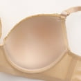 thumbnail image 6 of Amidoa Full-Figure Bras for Women Push-up Beige Underwire Bra Bralettes for Women L, 6 of 7