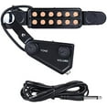 thumbnail image 2 of 12 Soundhole Acoustic Guitar Pickup Electric Transducer Magnetic Preamplifier with Capo & 10 FT Audio Cable$$Music, 2 of 7