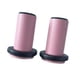 thumbnail image 1 of 2 soportes para discos de pesas que ahorran espacio, ideales para fitness en casa. Rosa, 1 of 8