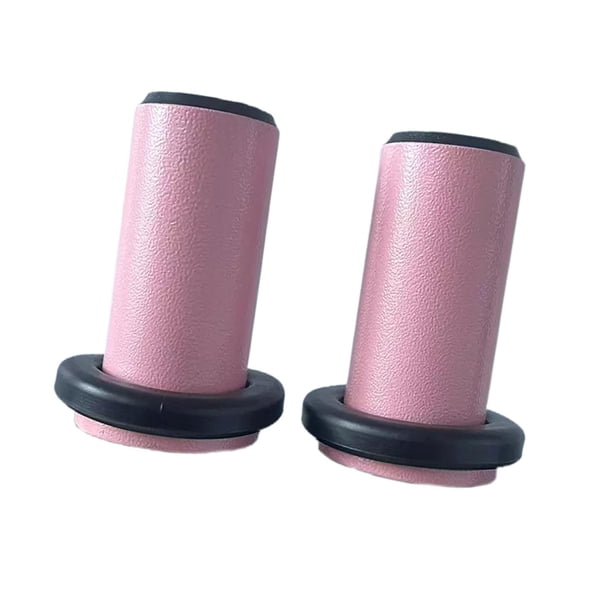 2 soportes para placas de pesas, práctico accesorio para almacenamiento de placas de levantamiento para fitness. Rosa