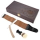 thumbnail image 5 of 3pcs/set de kit de Rasurador de Rasurador de navegas de afeitar Barba de Barba strop strop de madera juego de regalos, 5 of 7