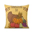 thumbnail image 4 of Happy Fall Pillow Covers Set Of 4, Linen Fall Colors Pillow Covers Linen Study Sofa Cushion Cover, 4 of 5
