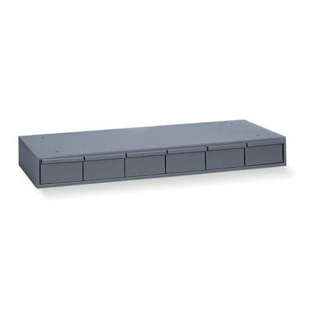 DURHAM MFG 00295 Drawer Bin 115/8 In. D, Gray