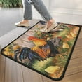 thumbnail image 5 of Farmhouse Kitchen Rugs and Mats, Farm Rooster Door Mat, Seasonal Washable Non-Slip Floor Mats for Home Kitchen Decor 30x17 Inch, 5 of 6