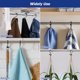 thumbnail image 3 of 12 PCS Decoración de cortinas de ducha enrollables S GANZADOS DE SEGURIDAD DE Forma Culchos para duchas de baño Cortinas de ducha, 3 of 5