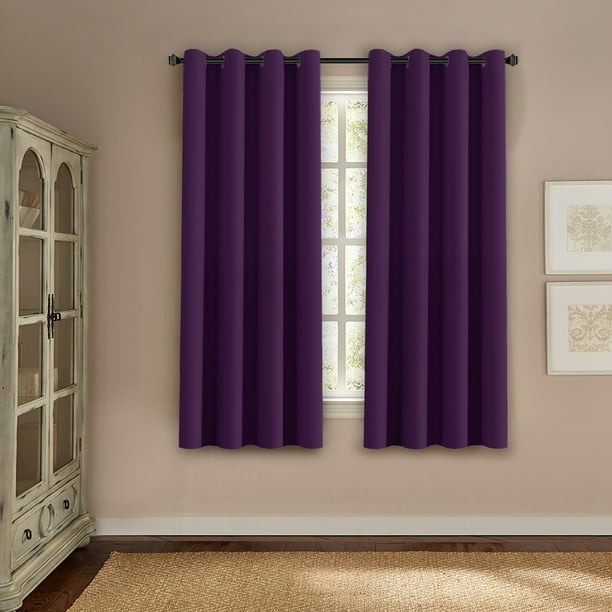 H.VERSAILTEX Contemporary Blackout Curtain Panel
