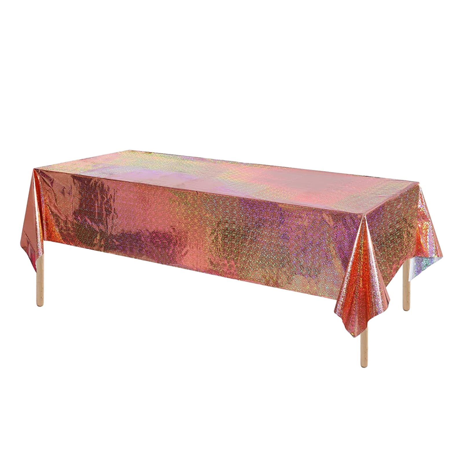 Iridescence Waterproof Tablecloth - Holographic Foil - Party Decoration ...