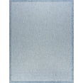 thumbnail image 3 of 8x10 Water Resistant, Large Indoor Outdoor Rugs for Patios, Front Door Entry, Entryway, Deck, Porch, Balcony | Outside Area Rug for Patio | Blue, Basketweave | Size: 7'10'' x 10'2'', 3 of 7