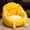 Yellow#997🍹, variant on Office Chair Cushion Plush Seat and Back Pillow 17.7x15.7 in Gray, White, Purple | Ergonomic Comfort for Long Sitting
