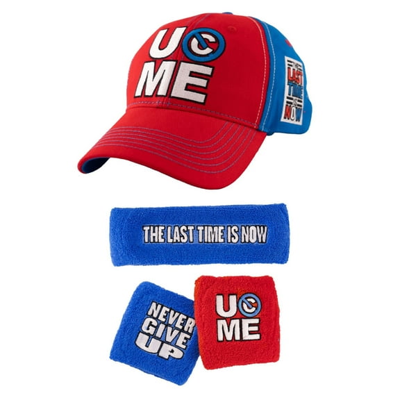 John Cena Last Time Is Now Farewell Tour Baseball Hat Wristband Combo