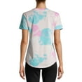 thumbnail image 3 of Looney Tunes Juniors' Tie-Dye Graphic T-Shirt, 3 of 6