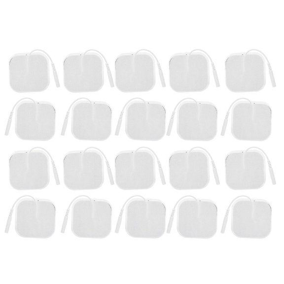 20pcs / bag 5x 5cm Tens Electrode Pads for TENS Massager Physiotherapy Machine