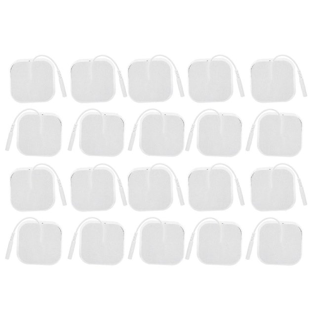 20pcs / bag 5x 5cm Tens Electrode Pads for TENS Massager Physiotherapy Machine