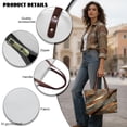 thumbnail image 5 of Eheartsgir Animal Patchwork Print Shoulder Bags with Portable with Inner Pocket, Lightweight Tote Bag for Women for Daily Travel, 5 of 6