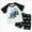 A099-Blue, variant on NIEWTR Kids Toddler Baby Boy GirlsShort Sleeve T Shirt Elastic Shorts Set 2PCS Outfit Set T-Shirt Tops & Shorts Sets 2Pcs For 1t 2t 3t 4t 5t 6t Pajamas & Dailywear (White,2-3 Years)