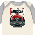 thumbnail image 4 of Inktastic American Muscle Car Boys or Girls Long Sleeve Baby Bodysuit, 4 of 5