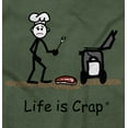 thumbnail image 2 of Drop BBQ Steak Funny Lifestyle Men's Graphic T Shirt Tees Brisco Brands M, 2 of 6