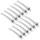 thumbnail image 4 of Pinza Para Seccionar El Cabello, Herramienta De Peinado Portátil Compacta, Pinza Para El Cabello De Pico De Pato De Acero Inoxidable A Prueba De Herrumbre, 12 Piezas Segura Para, 4 of 7