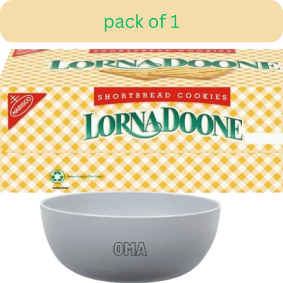 Lorna Doone Shortbread Cookies 1.5 oz., 30 pk with bowl by OMA