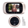 thumbnail image 2 of Video ,  Function 90 Degrees View Angle Door Viewer Simple Operation Long Standby Time  For House Guests For Home Use Gold, 2 of 8