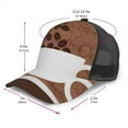 thumbnail image 2 of Disketp Coffee Cafe Cup Print Trucker Hat Men Women - Mesh Baseball SnapBack Cap, 2 of 7