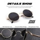 thumbnail image 5 of Gafas de sol CGID E01, estilo retro vintage, polarizadas, 2 paquetes, 5 of 9