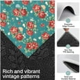 thumbnail image 3 of Pioneer Flower Floral Print Pattern Kitchen Rugs Sets Of 3,Kitchen Runner Rugs Non Skid Washable,Decorative Kitchen Floor Mats for Kitchen,Sink,Laundry,17"x30"+ 17"x47" + 17"x59", 3 of 6