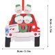 thumbnail image 2 of Fiudx Adornos para Árbol de Navidad, Juego de Colgantes de Madera, Adornos para Coches Clásicos, Decoración para Regalo Navideño, Madera Ecológica, Multiusos, Tamaño de 7,6 Cm, Ideal para Regalar., 2 of 2