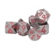 thumbnail image 4 of Luminous Metal Dice, Polyhedral Dice Clear Number Safe 7pcs  For Adult For Role Playing Game ANGGREK Polyhedral Dice, 4 of 8