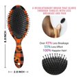 thumbnail image 6 of Checkered Pumpkin Halloween Pattern Hair Brush,Girls Detangling Hair Brush,Glide Through Tangles with Ease for Wet & Dry Hair,8.8"X2.8", 6 of 7