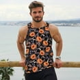 thumbnail image 6 of Salouo Sunflowers for Men's Tank Tops,Sleeveless Muscle Shirts for Men Quick Dry Workout Tank Top Gym Muscle Tee Fitness Bodybuilding Sleeveless T Shirt-X-Large, 6 of 7
